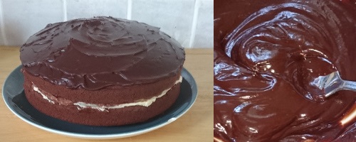 Chocolate fudge icing