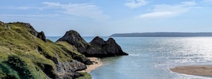 Three Cliffs Bay, Gower Peninsula