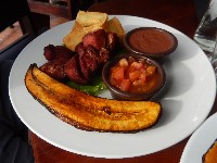 Costa Rican meal